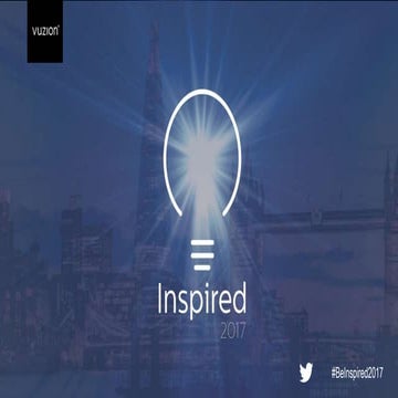 Vuzion Inspired Event - Highlights from Microsoft Inspire 2017