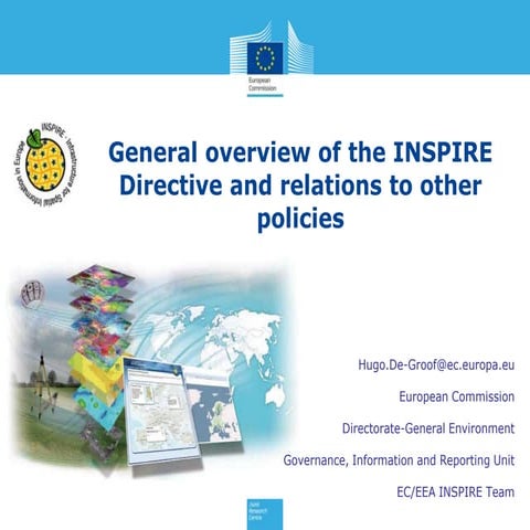 General overview of the INSPIRE Directive and relations to other policies