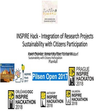 Inspire Hackathon -  Integration of Research Projects Sustainability with Cit...