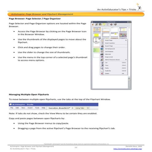 Inspire page+browser dk