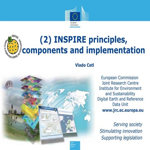 INSPIRE principles, components and implementation