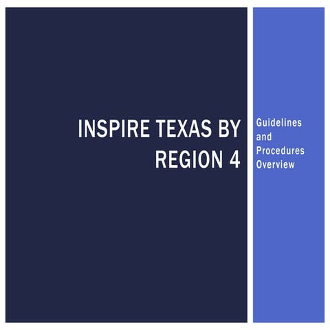 Inspire texas policies and procedures aug17