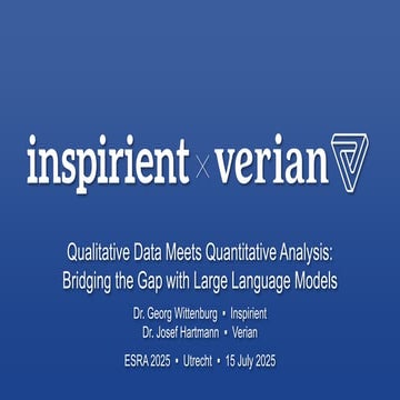 Qualitative Data Meets Quantitative Analysis: Bridging the Gap with Large Language Models