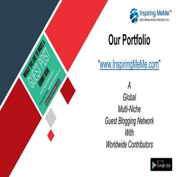 InspiringMeMe.Com - Portfolio, Growth & Article Publication Guidelines - Mult...