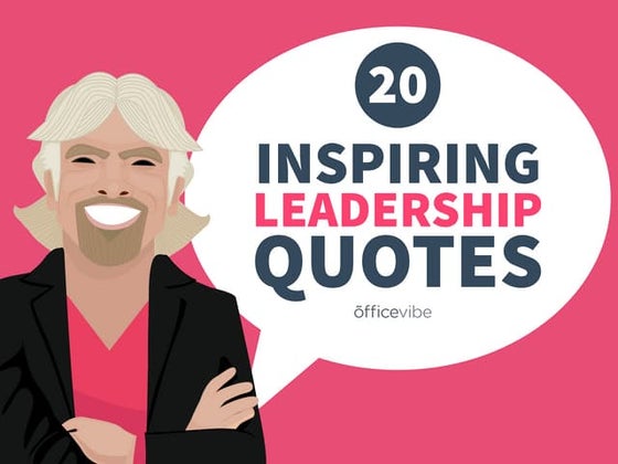 20 Inspirational Leadership Quotes