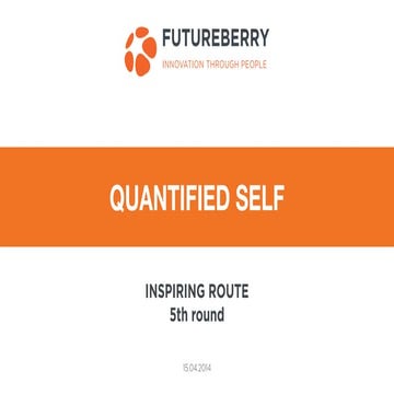 Inspiring Route - Quantified Self