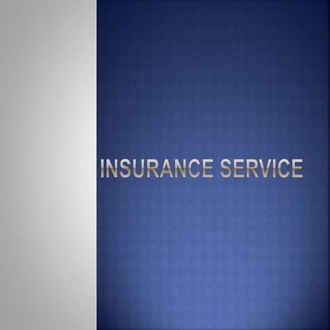 insurance services