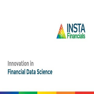 Insta Financials Investment Deck (Startup Pitch)