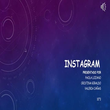 RED SOCIAL DE INSTAGRAM 