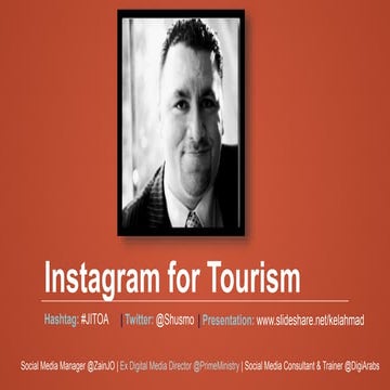 Instagram for Tourism
