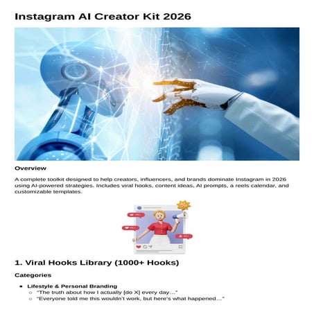 Instagram AI Creator Kit 2026: Ultimate Toolkit for Viral Content ...