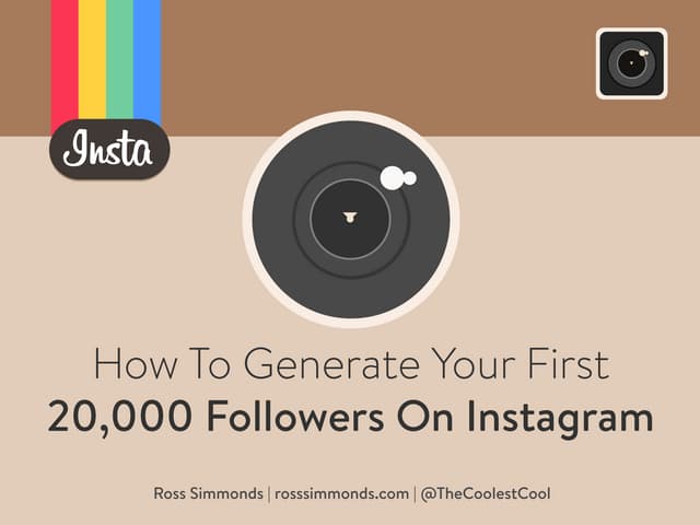 How To Generate Your First 20,000 F...