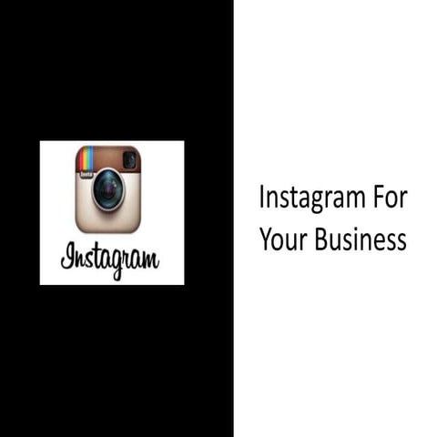 Instagram for your business