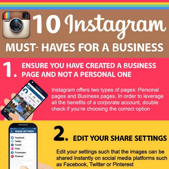 10 Instagram Must - Haves for A Business