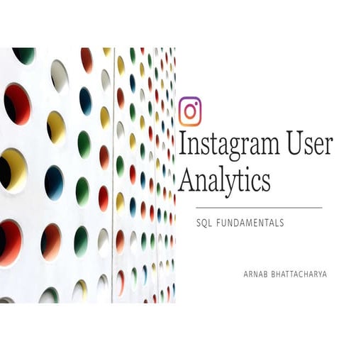 Instagram User Analytics | PDF