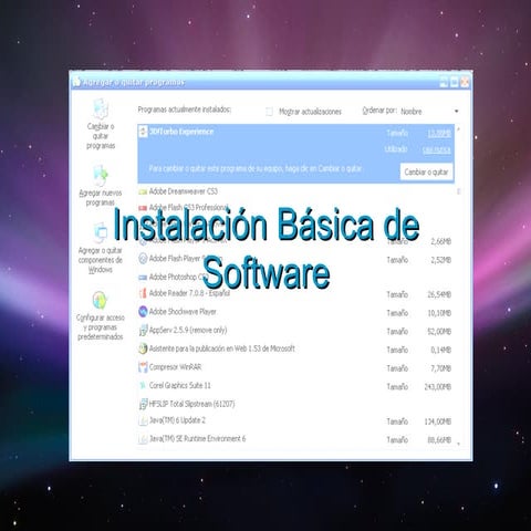 Manual de instalacion de programas | ODP