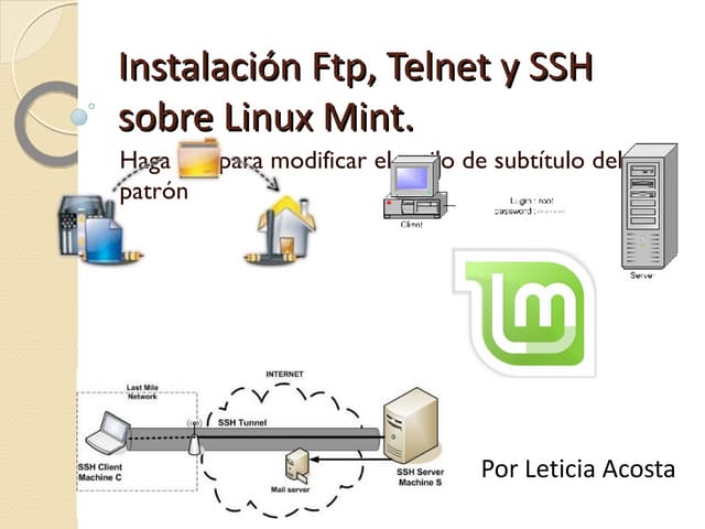 Instalación ftp, telnet y ssh sobre linux