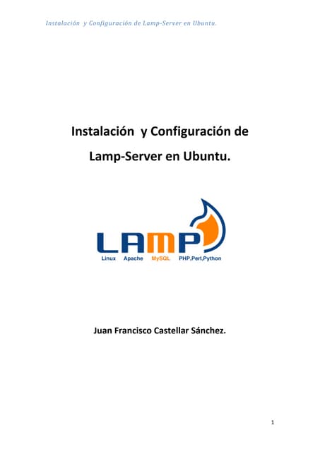 Instalación  y configuración de ser...