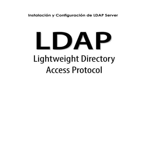Instalación y configuración de ldap server en Debian 8.7.1