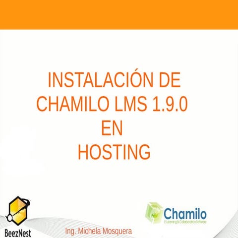 Instalacion chamilo-1.9