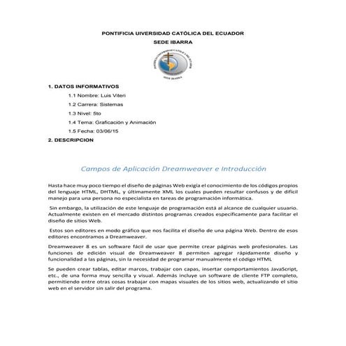 Instalacion adobe dream weaver