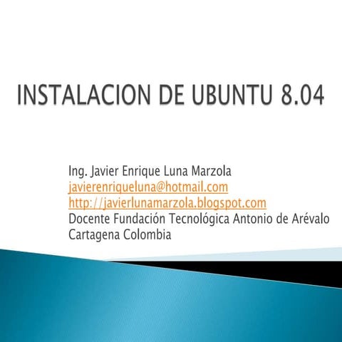 Instalacion De Ubuntu 8