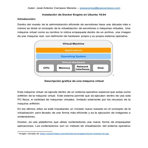 Instalación de Docker Engine en Ubuntu Server 16.04 LTS