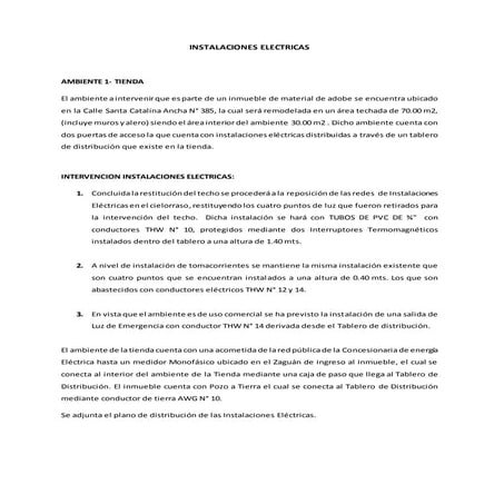 Instalaciones electricas santa catalina  ing