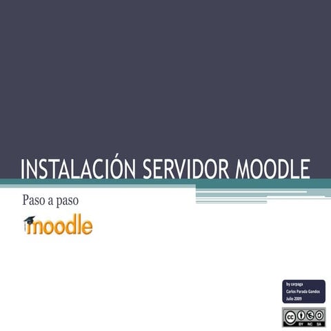 Moodle_Instalacion en localhost