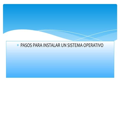 Instalacion pw