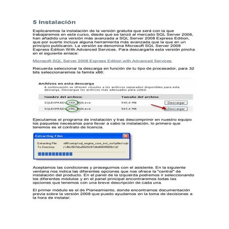 Instalacion sqlserver2008
