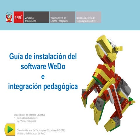 Instalacion wedo | PDF