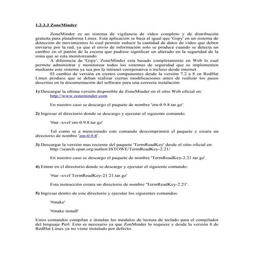 Instalacion zoneminder