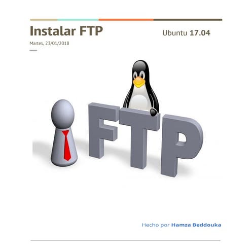 Instalar ftp en linux