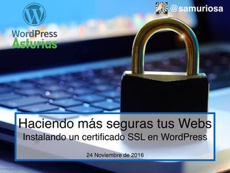 Instalar un certificado ssl en WordPress