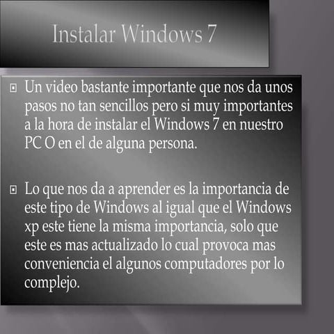 Instalar windows 7/ video 6