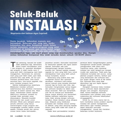 Instalasi (info linux)