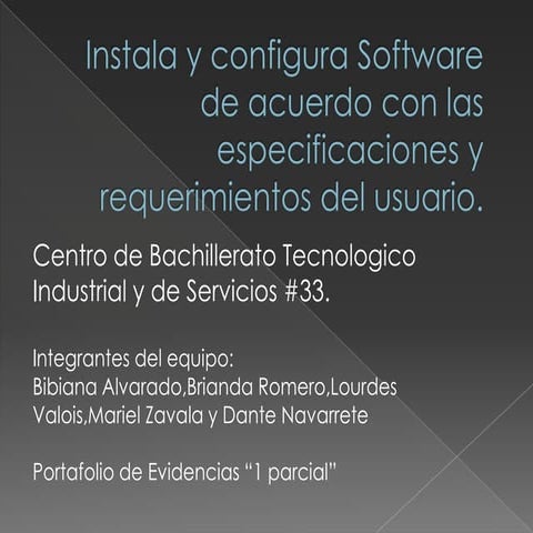 Instala Y Configura Software Pptx