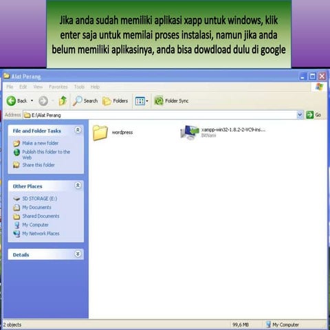 cara menginstal Bitnami