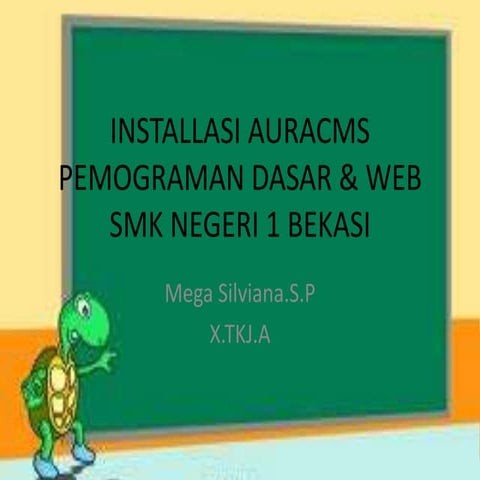 Install AuraCMS