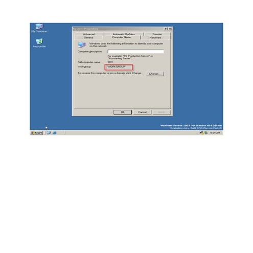 Installation of windows server 2003 | PPTX
