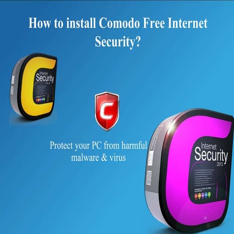Get installation process of comodo internet security in PPT