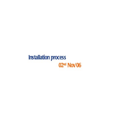 Installation Verification Process Map | PPT