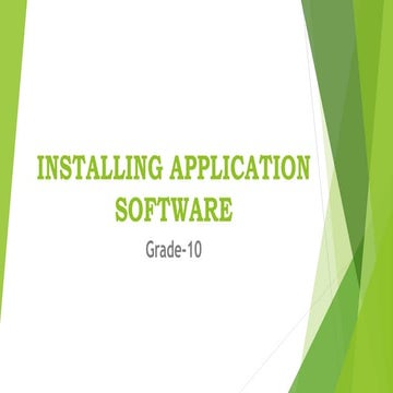 INSTALLING APPLICATION SOFTWARE - 10.pptx