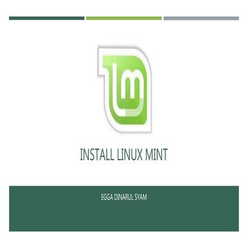 Dualboot linux mint di Windows