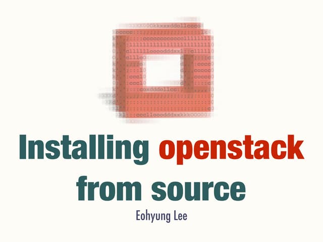 Install openstack