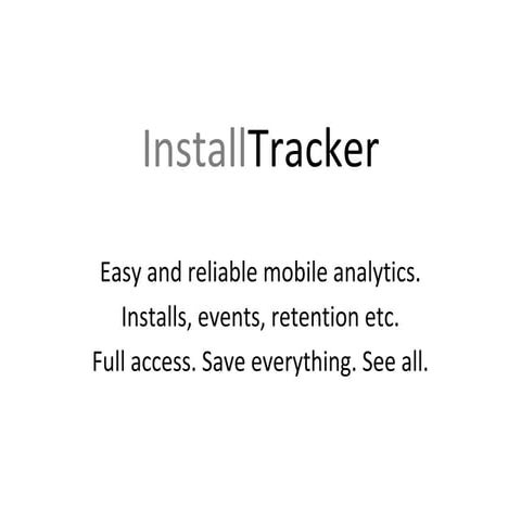 Installtracker 2.0