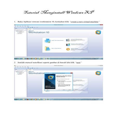 tutorial Instal windows xp