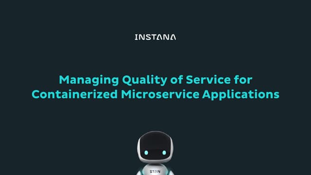 Managing Quality of Service for Containerized Microservice Applications
