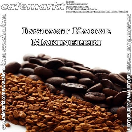 Instant Kahve Makineleri